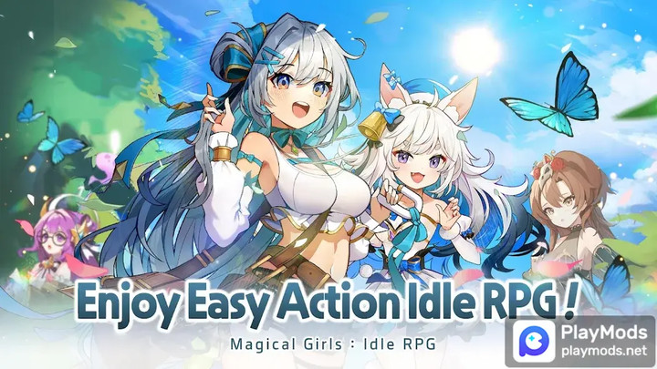 Magical Girls Idle<span>(Stupid Enemies)</span> screenshot image 1_Popularmodapk.com