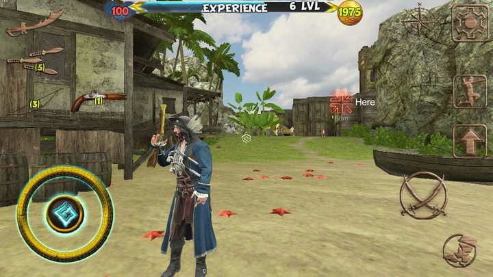 Assassin Ninja Pirate Hero screenshot image 3_Popularmodapk.com