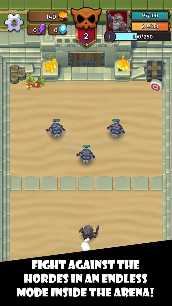 Dungeon Arena: Free strategy b screenshot image 2_Popularmodapk.com
