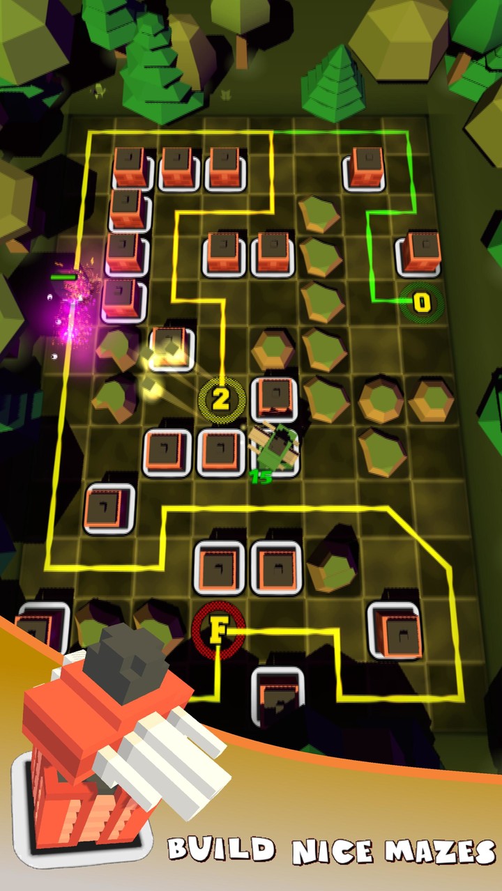 AMazing TD - A Mazing Tower Defense screenshot image 2_Popularmodapk.com