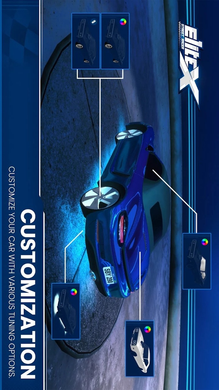 Elite X - Street Racer(You can get a vehicle without looking at the advertisement) screenshot image 11_Popularmodapk.com