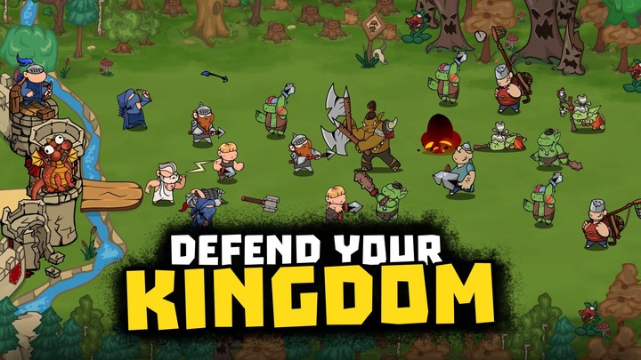 Kingdom War: Castle Defence TD screenshot image 1_Popularmodapk.com