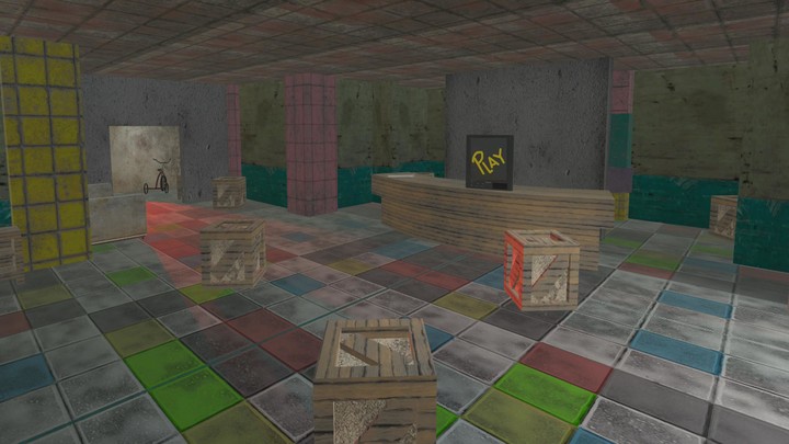 Blue Horror- Scary Huggy Game screenshot image 5_Popularmodapk.com