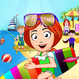 My FamilyTown Fun Beach Picnic0.14_Popularmodapk.com