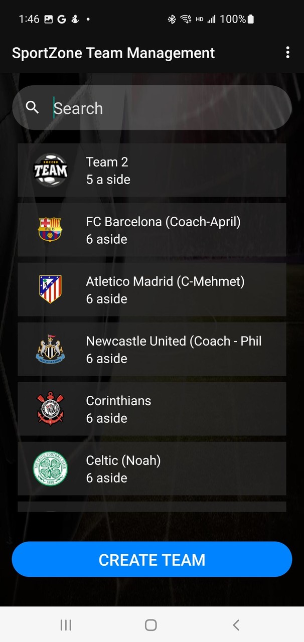 SportZone - Team Manager screenshot image 4_Popularmodapk.com