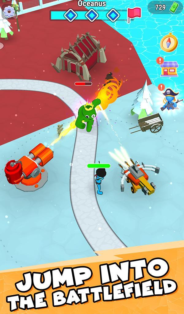 Nation Warfare: Battle Defense screenshot image 1_Popularmodapk.com