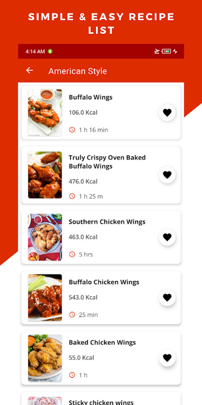 Chicken Wings Cooking Recipes screenshot image 29_Popularmodapk.com