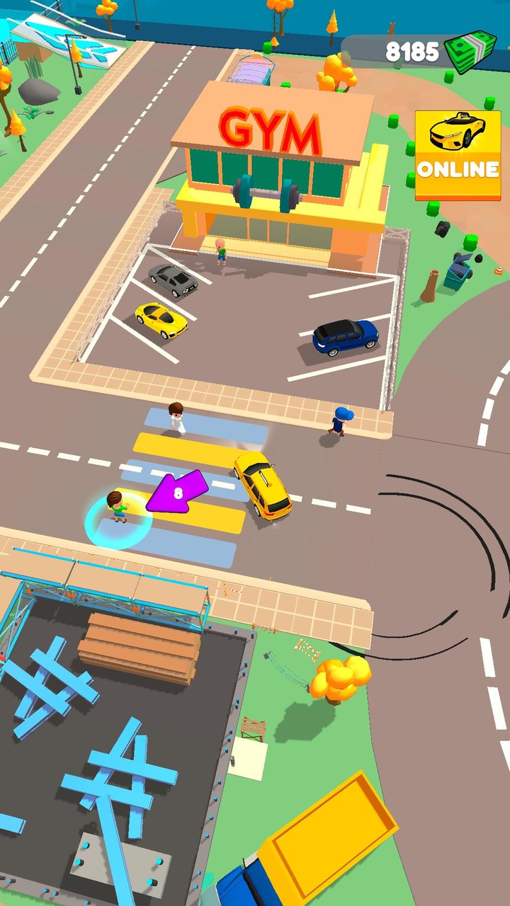 Taxi Business Idle screenshot image 2_Popularmodapk.com