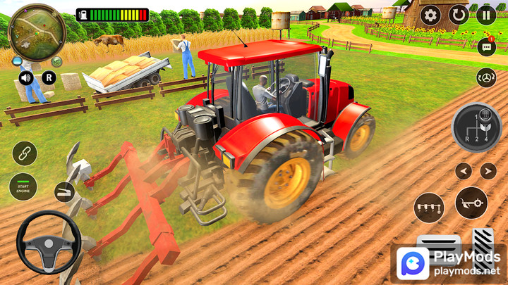 Real Tractor Farming Game 2023<span>(Unlimited Money)</span> screenshot image 2_Popularmodapk.com