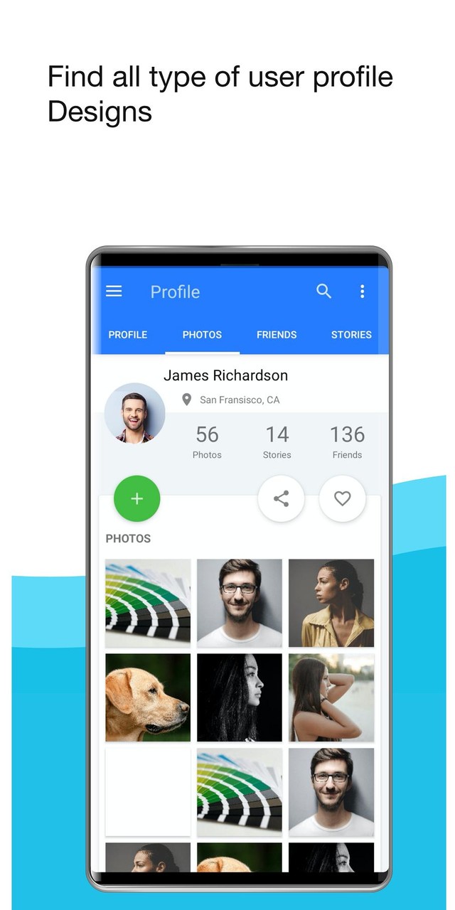 Material Design UI Templates screenshot image 4_Popularmodapk.com