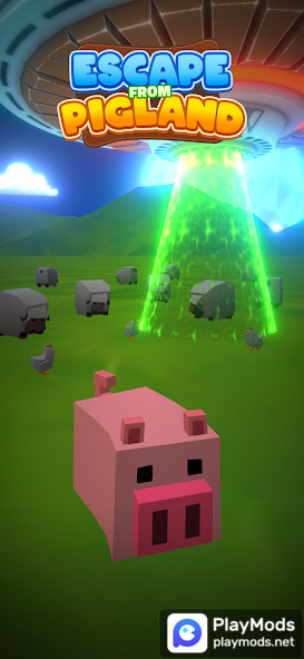 Escape from Pigland Runner<span>(mod)</span> screenshot image 1_Popularmodapk.com