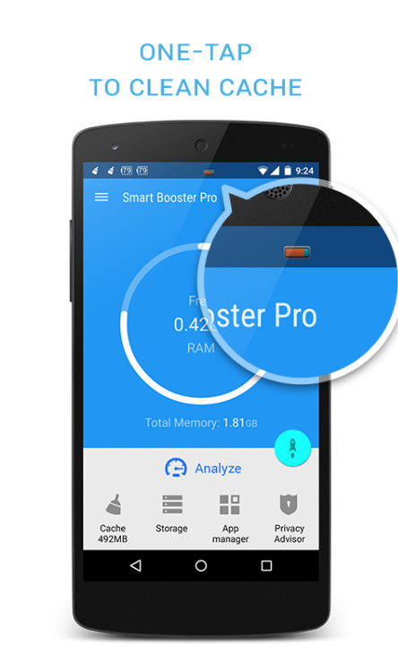 Smart Booster Free Cleaner screenshot image 3_Popularmodapk.com