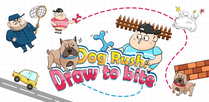 Doge Rush - Draw to bite screenshot image 1_Popularmodapk.com