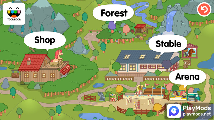 Toca Life: Stable<span>(Unlocked all)</span> screenshot image 5_Popularmodapk.com