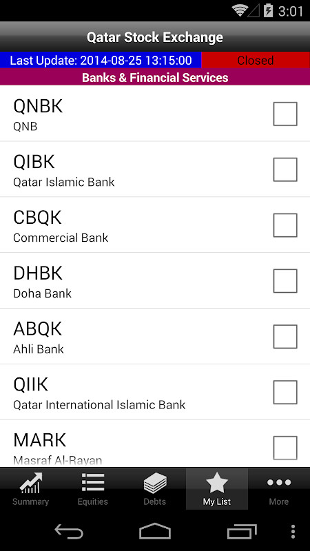 Qatar Stock Exchange MW screenshot image 3_Popularmodapk.com