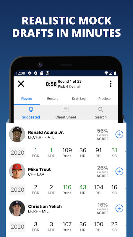 Fantasy Baseball Draft Wizard screenshot image 8_Popularmodapk.com