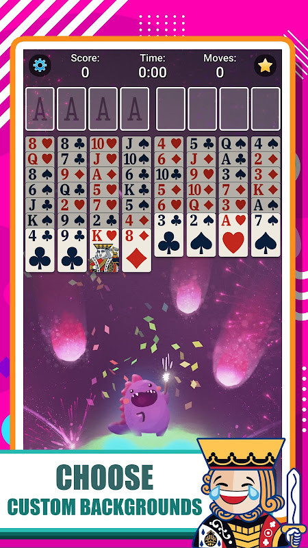 FreeCell Solitaire screenshot image 3_Popularmodapk.com