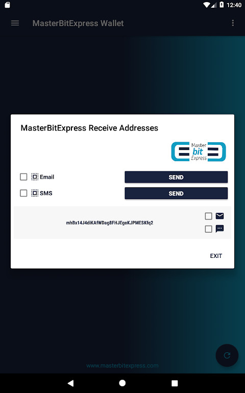 MasterBitExpress Bitcoin Wallet screenshot image 8_Popularmodapk.com