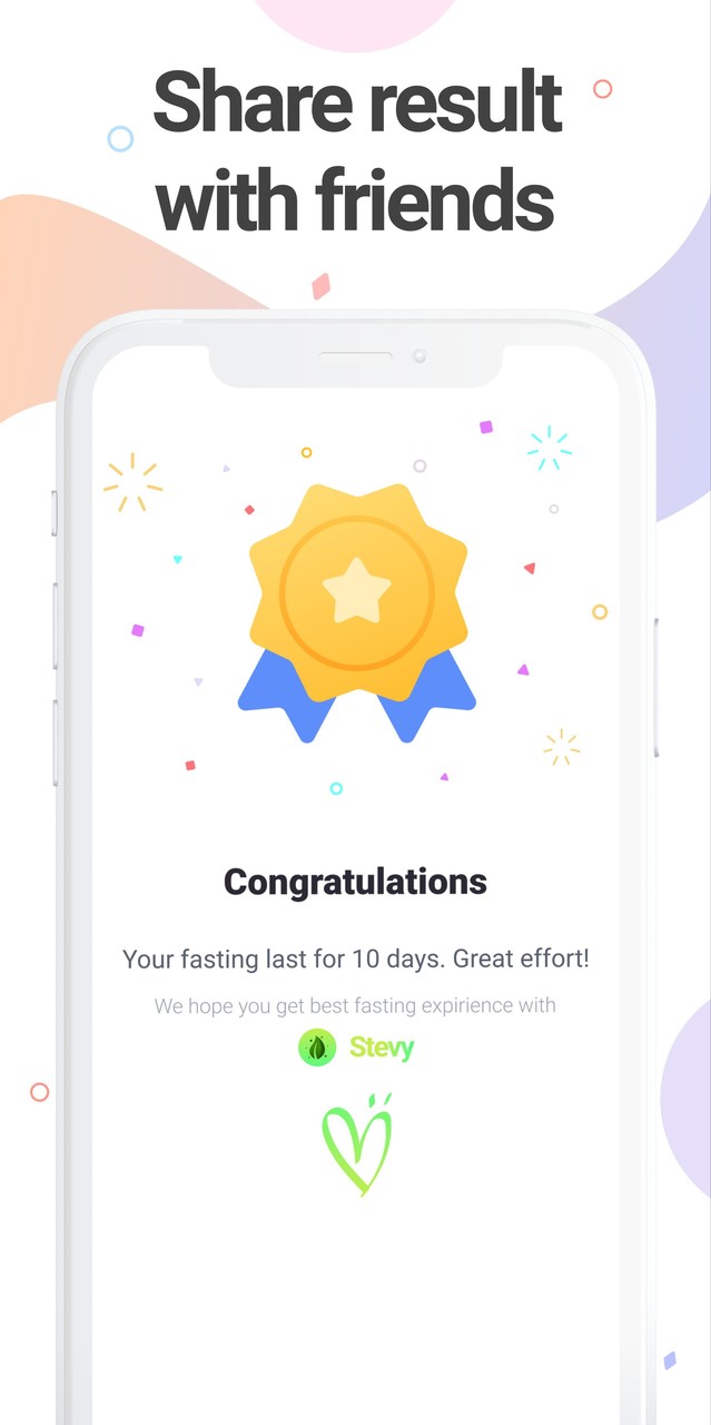 Stevy - Intermittent Fasting Tracker App screenshot image 5_Popularmodapk.com