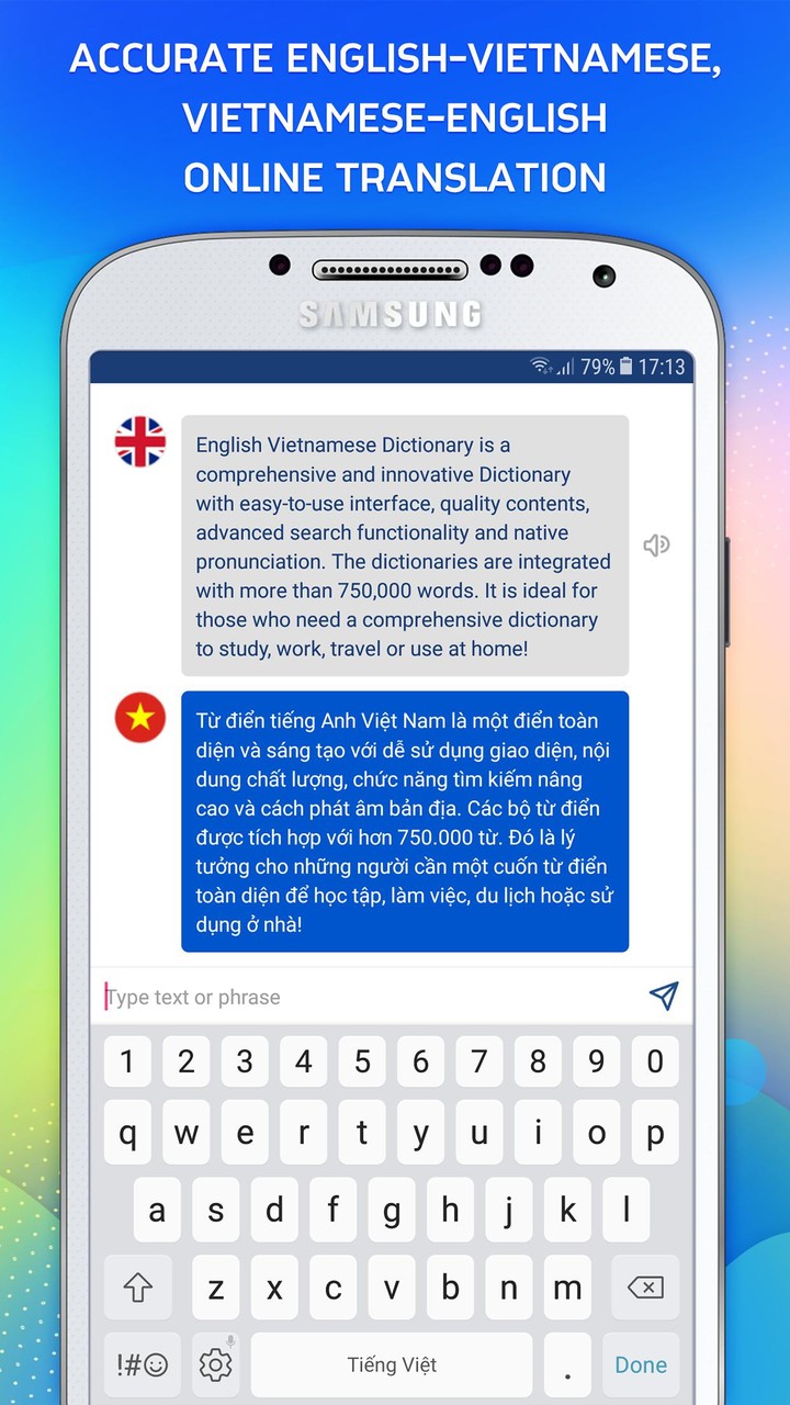 Vietnamese English Dictionary - Tu Dien Anh Viet screenshot image 3_Popularmodapk.com