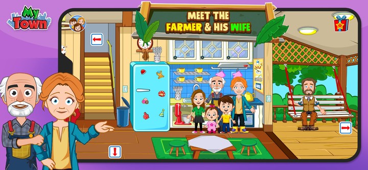 My Town Farm Animal game screenshot image 4_Popularmodapk.com