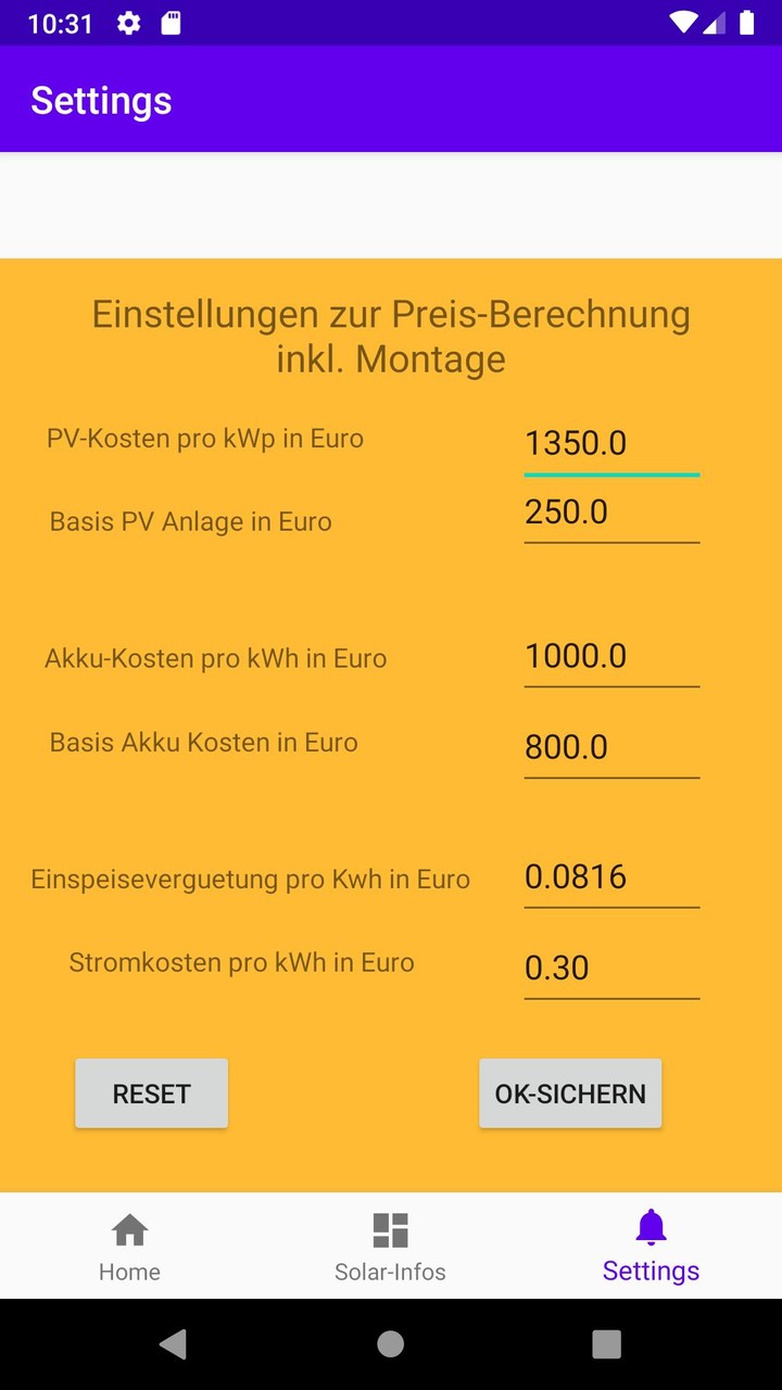 PV Solar Rechner screenshot image 3_Popularmodapk.com