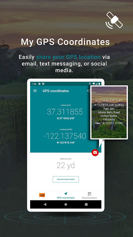 My GPS Coordinates screenshot image 18_Popularmodapk.com