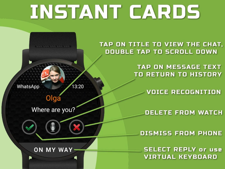 Informer messages for Wear OS screenshot image 2_Popularmodapk.com