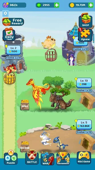 Monster Battle<span>(Unlimited money)</span> screenshot image 4_Popularmodapk.com