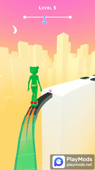Sky Roller: Rainbow Skating<span>(Unlock all appearances)</span> screenshot image 5_Popularmodapk.com