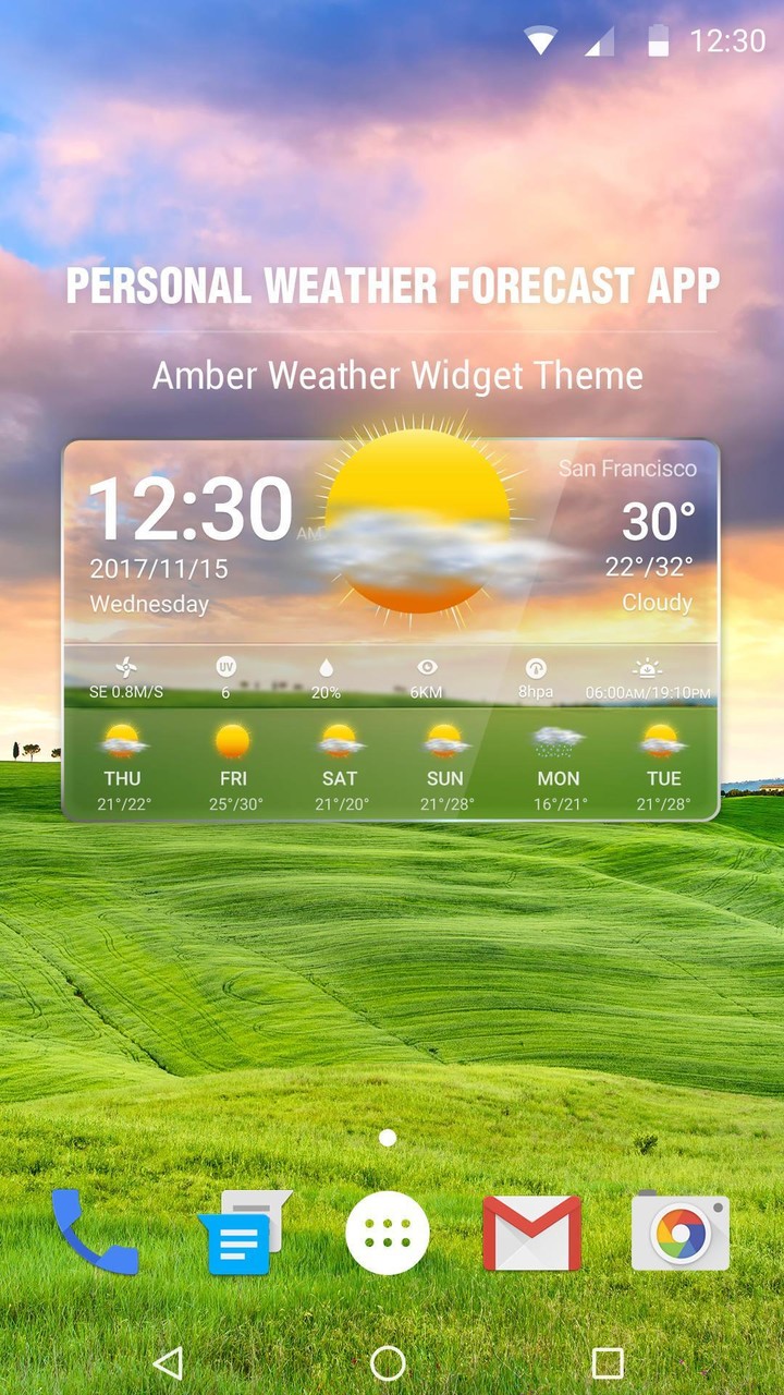 Transparent Weather & Clock App 2018 screenshot image 4_Popularmodapk.com