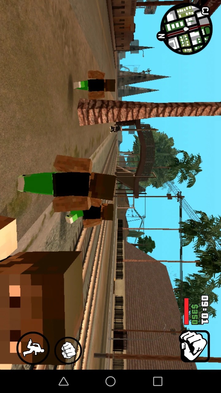 GTA: SA<span>(Minecraft Mod)</span> screenshot image 1_Popularmodapk.com