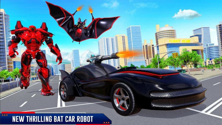 Bat Robot Car Transform Game screenshot image 12_Popularmodapk.com