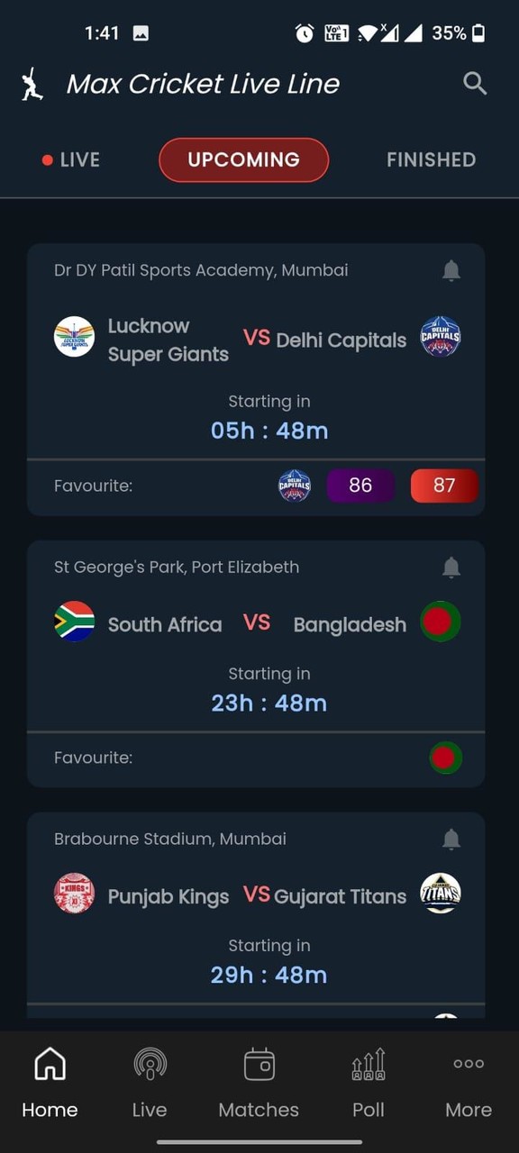 Max Cricket Live Line screenshot image 2_Popularmodapk.com