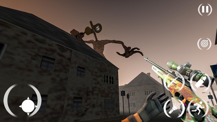 Scary Siren head City Survival screenshot image 3_Popularmodapk.com