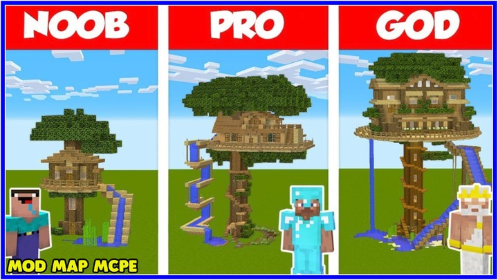 Tree House Craft Map for MCPE screenshot image 1_Popularmodapk.com