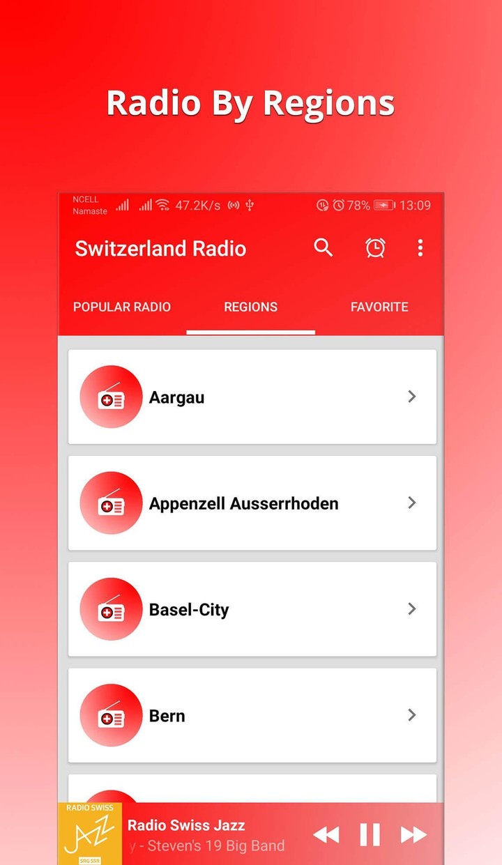 Switzerland Radio - Online FM screenshot image 12_Popularmodapk.com