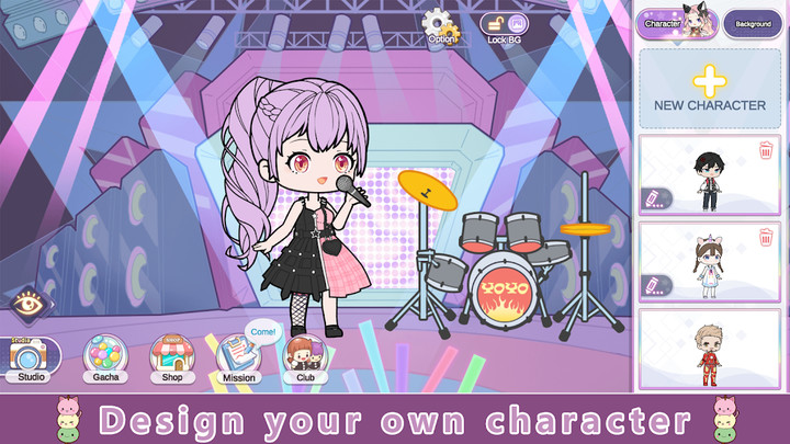 YOYO Doll: dress up games screenshot image 2_Popularmodapk.com