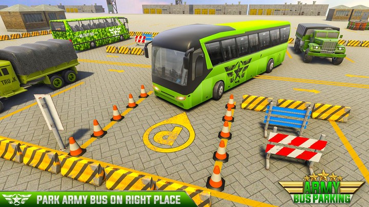 US Police Bus Parking Game screenshot image 4_Popularmodapk.com