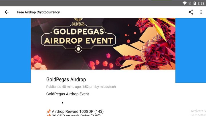 Free Airdrop Cryptocurrency screenshot image 9_Popularmodapk.com