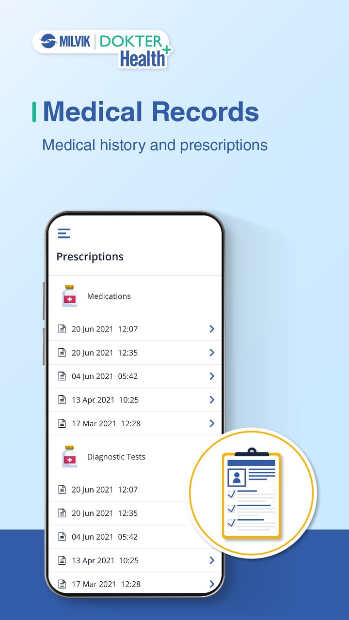 MILVIK Dokter Health+ screenshot image 9_Popularmodapk.com