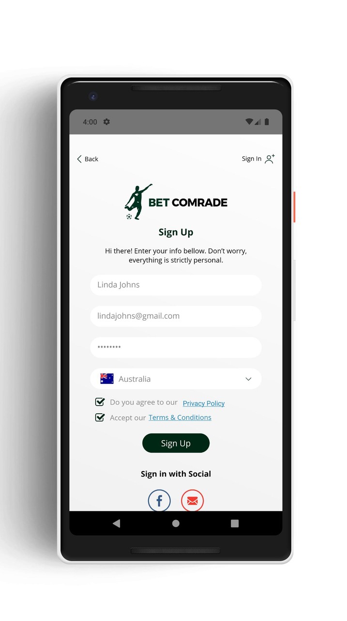 Bet Comrade screenshot image 4_Popularmodapk.com