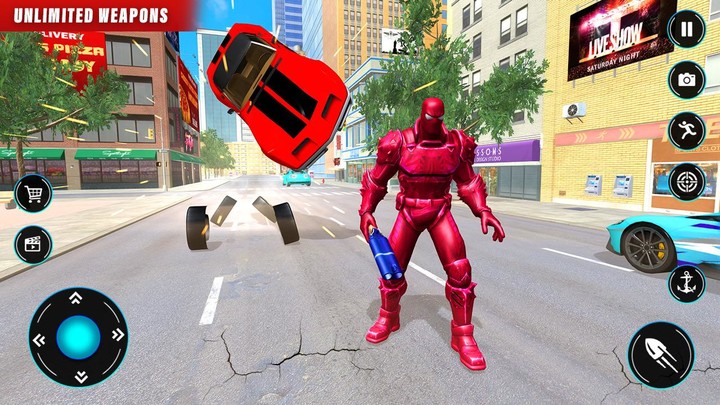 Flying Robot Super Speed Hero: screenshot image 3_Popularmodapk.com