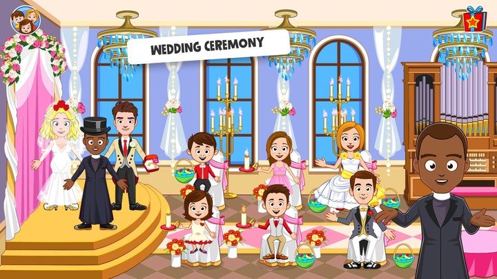 My Town: Wedding Day girl game screenshot image 5_Popularmodapk.com