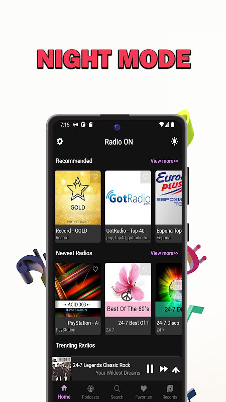 Radio ON – radio and podcasts screenshot image 38_Popularmodapk.com