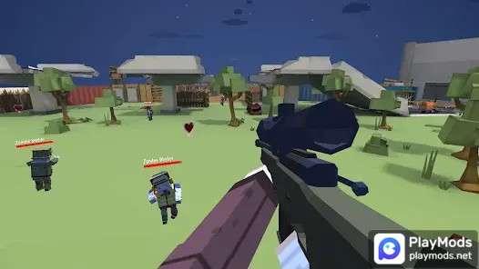 Blocky Zombie Survival 2<span>(No Ads)</span> screenshot image 7_Popularmodapk.com