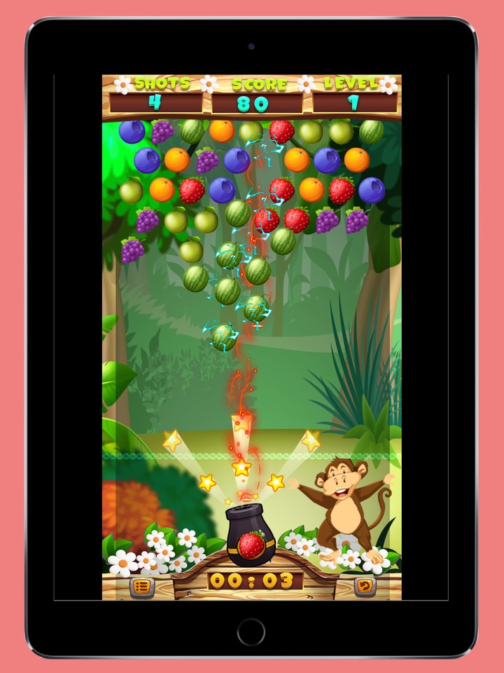 Fruits Shooter Pop screenshot image 4_Popularmodapk.com