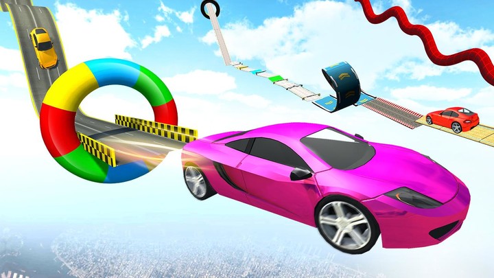 Car Games 3D- Ramp Car Stunt screenshot image 1_Popularmodapk.com