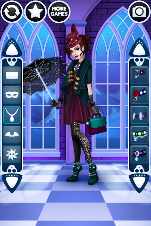 Gothic Dress Up screenshot image 3_Popularmodapk.com