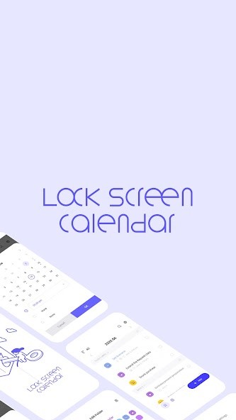 LockScreen Calendar - Schedule screenshot image 1_Popularmodapk.com